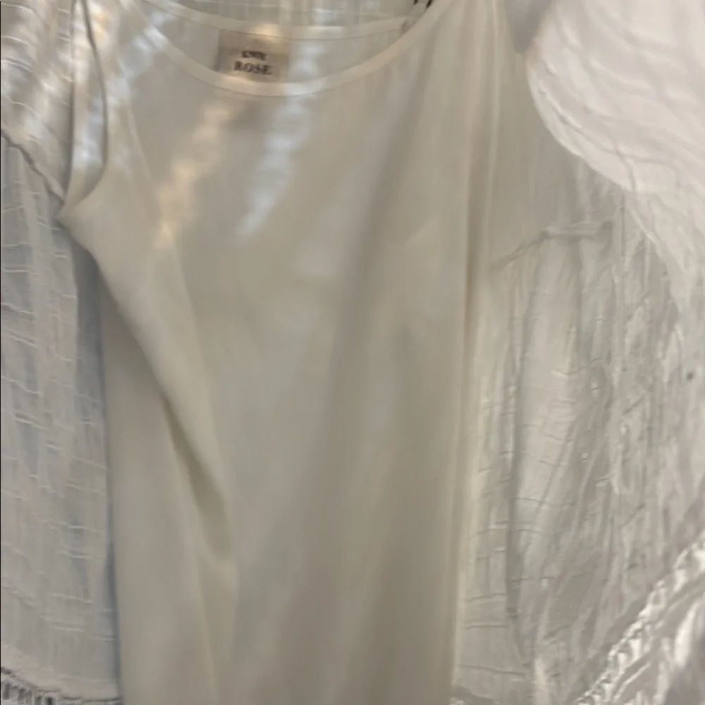 Knox Rose White Boho Tunic Dress - Picture 6 of 10